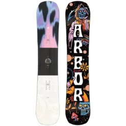 Front Page 33 Arbor Draft Camber Snowboard 2023