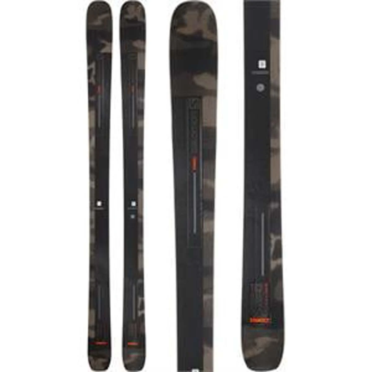Salomon Stance 102 Black/Grey Skis 2022 2 Salomon Stance 102 Black/Grey Skis 2022 - Image 2