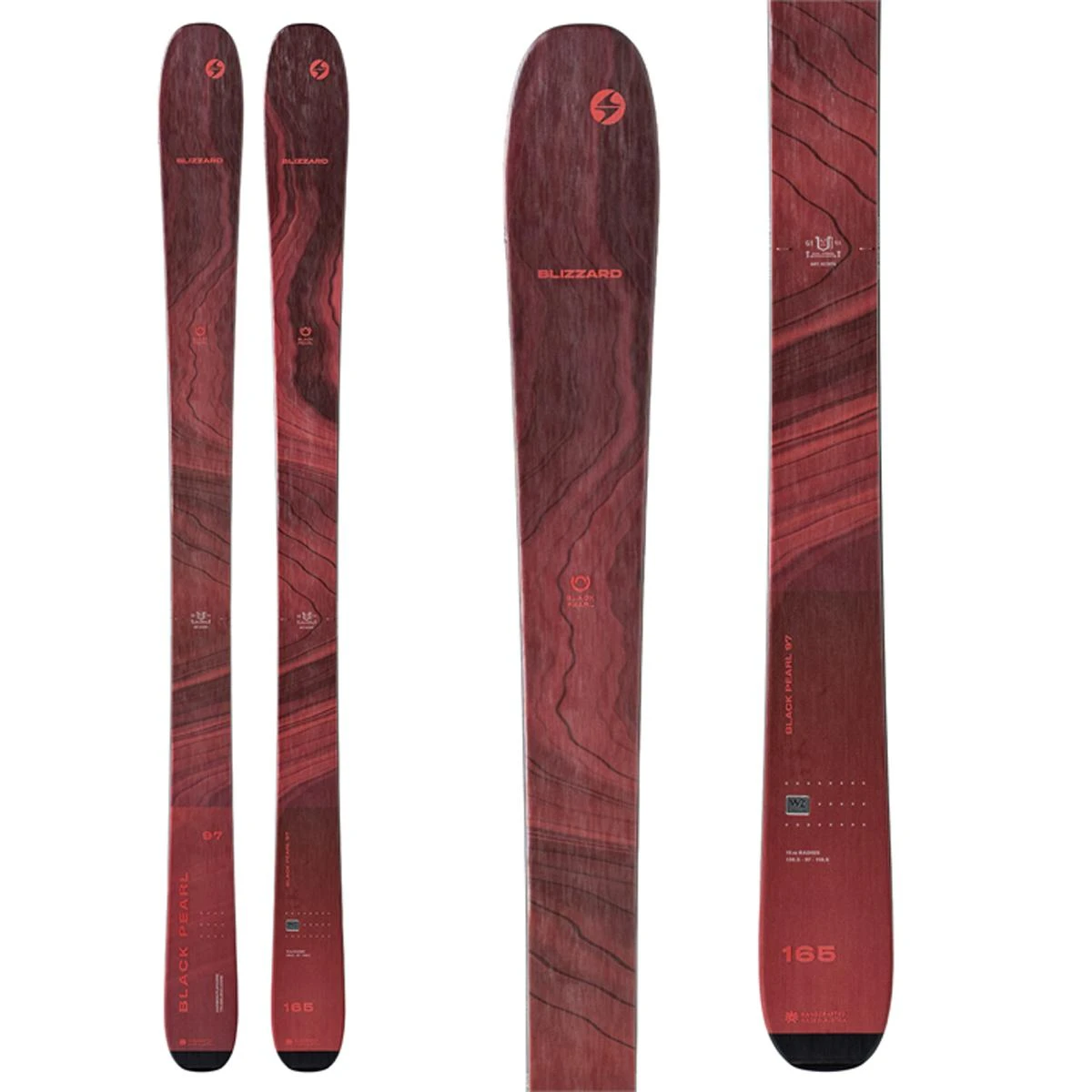 Blizzard BLACK PEARL 97 Women's Skis 2024 1 Blizzard BLACK PEARL 97 Women's Skis 2024
