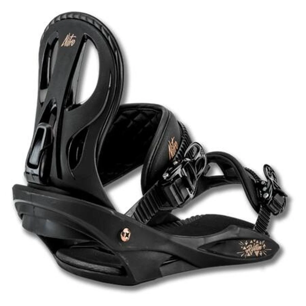 Nitro Rhythm Snowboard Bindings Women's 2024 1 Nitro Rhythm Snowboard Bindings Women's 2024