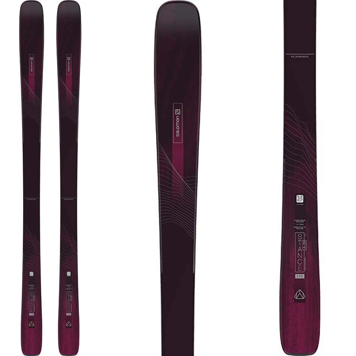 Salomon Stance W 84 Women's Skis 2023 1 Salomon Stance W 84 Women's Skis 2023