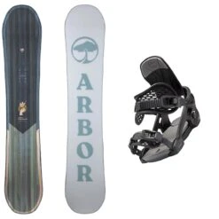 Front Page 41 Arbor ETHOS Women's Snowboard 2023 With Arbor Acacia Bindings