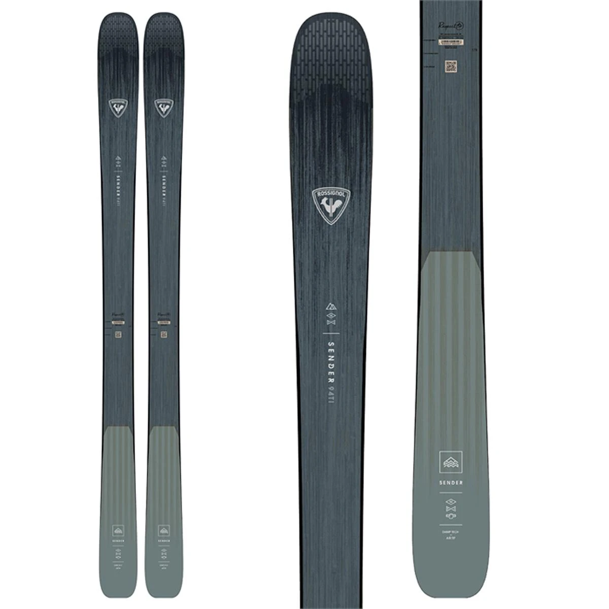 Rossignol Sender 94 Ti Skis 2024 1 Rossignol Sender 94 Ti Skis 2024