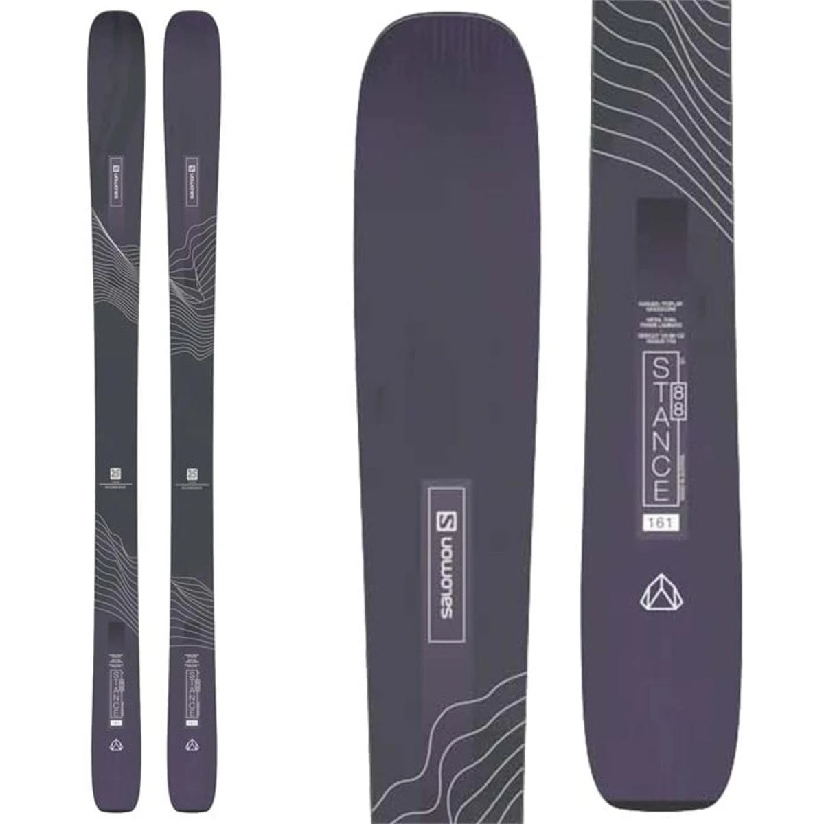 Salomon STANCE 88 Women's Skis 2023 6 Salomon STANCE 88 Women's Skis 2023 - Image 6