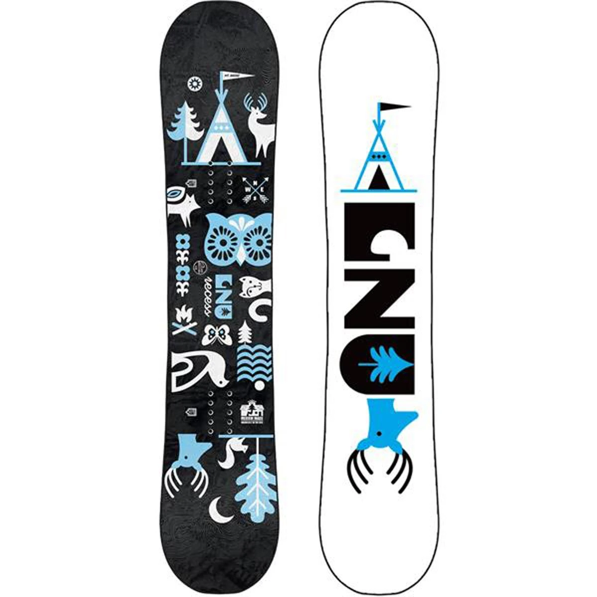 GNU Recess Boy's Snowboard 2023 1 GNU Recess Boy's Snowboard 2023