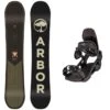 Arbor Foundation Snowboard 2023 With Arbor Spruce Bindings