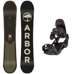 Arbor Foundation Snowboard 2023 With Arbor Spruce Bindings