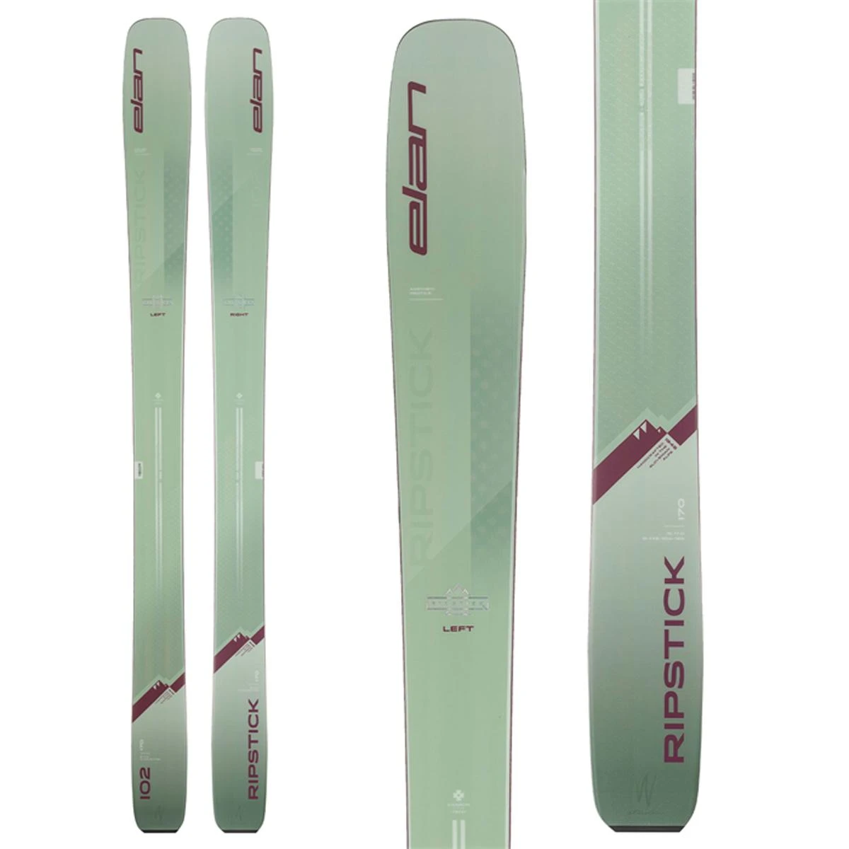 Elan RIPSTICK 102 Skis Women's 2024 1 Elan RIPSTICK 102 Skis Women's 2024