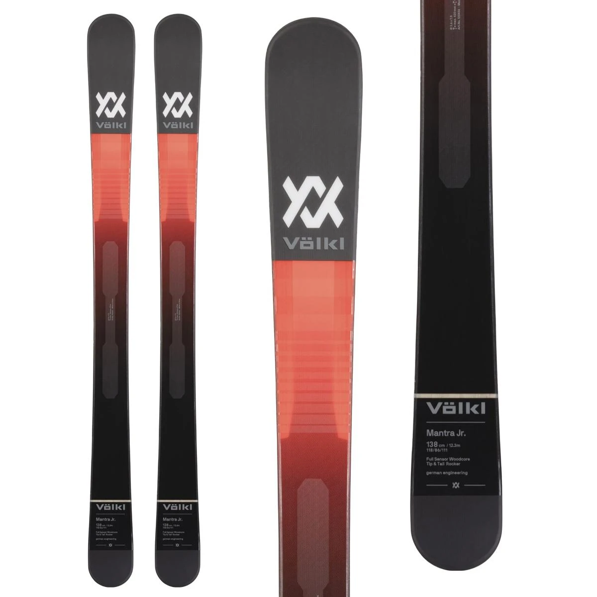 Volkl Mantra Junior Flat Skis 2021 3 Volkl Mantra Junior Flat Skis 2021 - Image 3