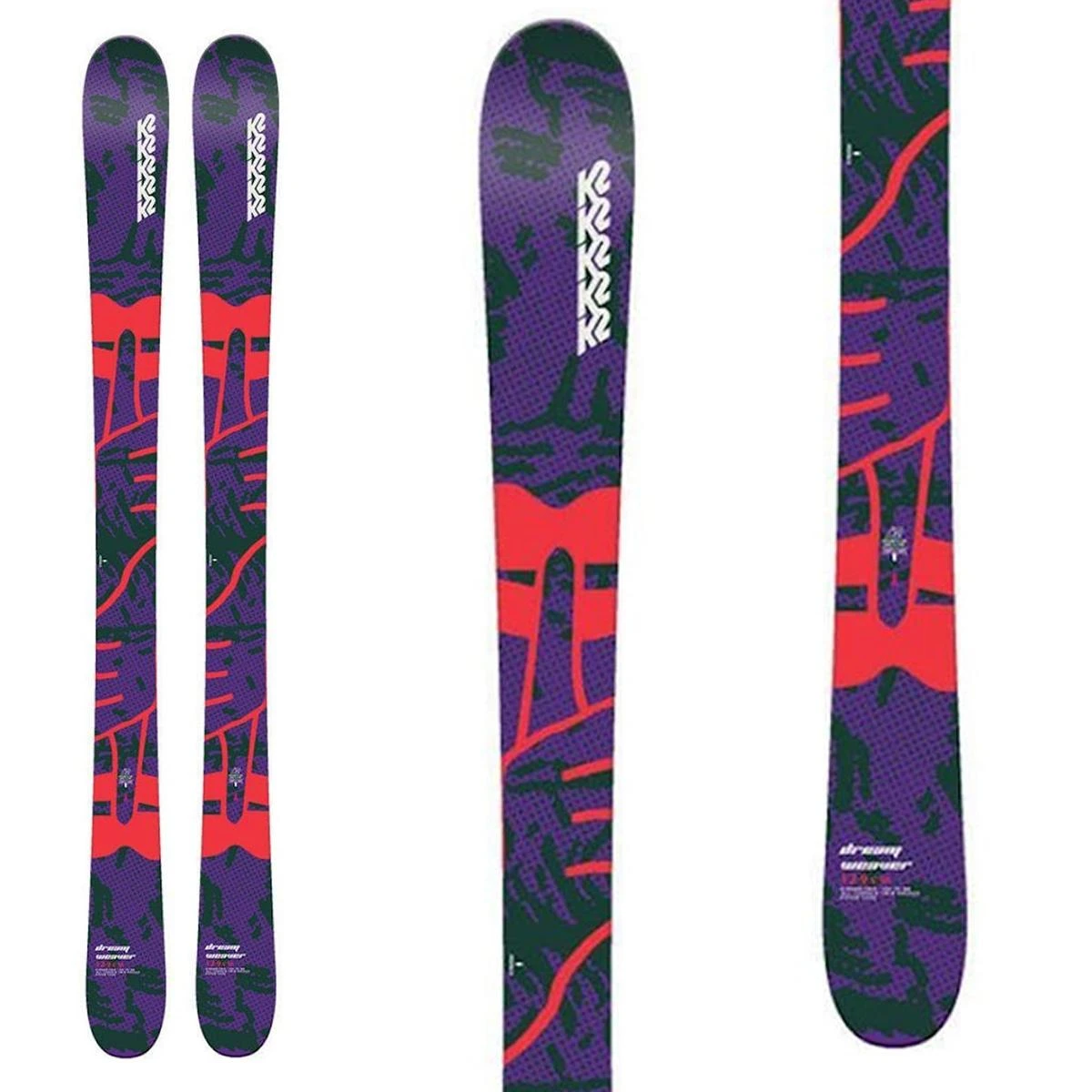 K2 DREAMWEAVER FLAT Girl's Skis 2022 1 K2 DREAMWEAVER FLAT Girl's Skis 2022