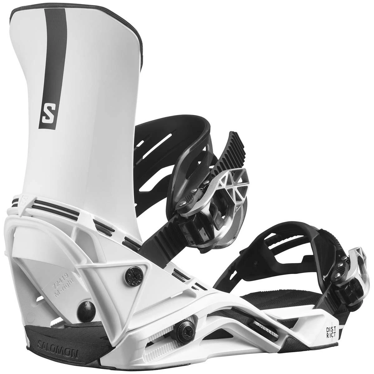 Salomon District Snowboard Bindings 2023 1 Salomon District Snowboard Bindings 2023
