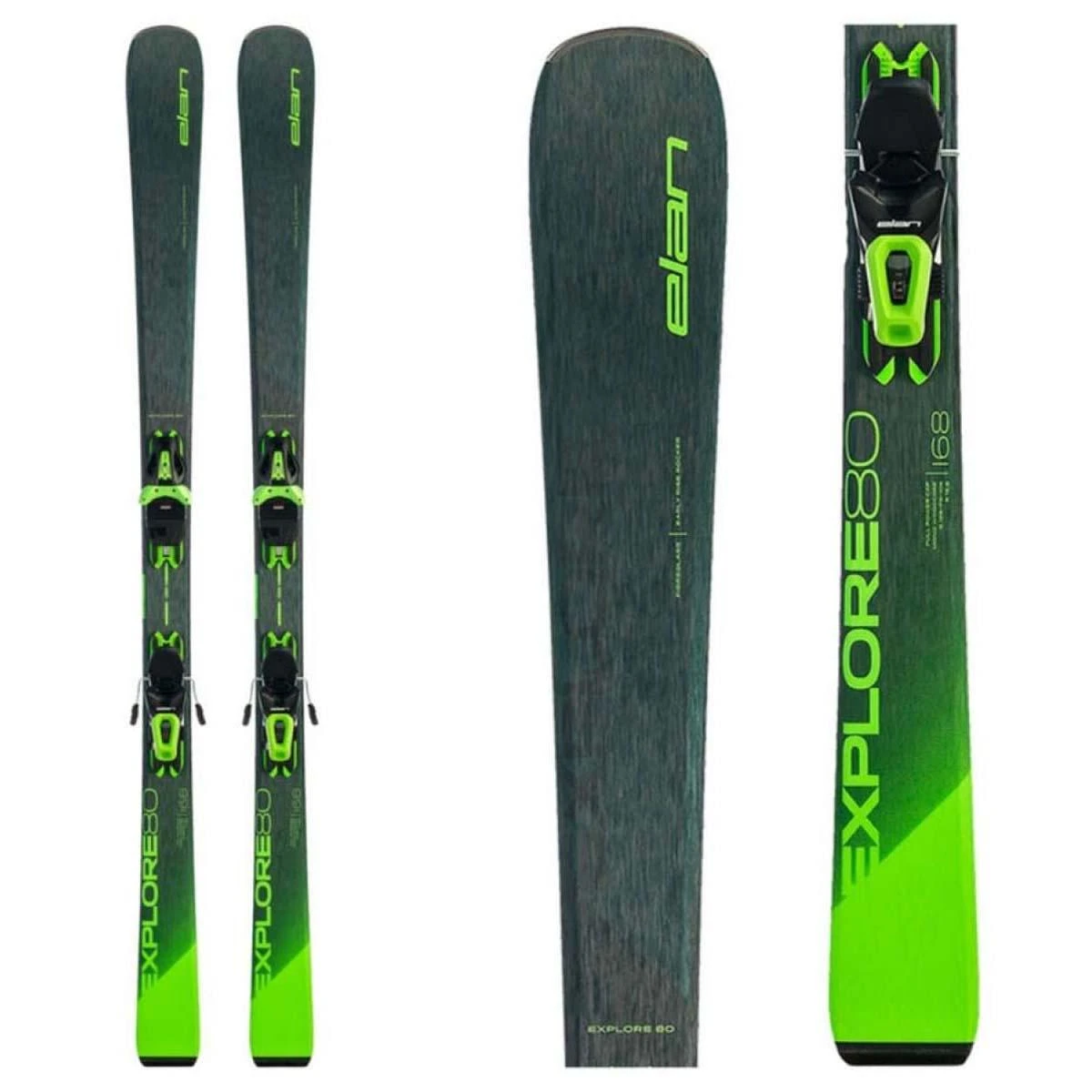 Elan Explore 80 Skis With Elan El 10 Bindings 2022 1 Elan Explore 80 Skis With Elan El 10 Bindings 2022