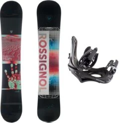 Rossignol DISTRICT INFRABLACK Snowboard 2023 With Defiance G1 Bindings