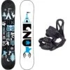 GNU Recess Boy's Snowboard 2023 With Defiance J1 Bindings