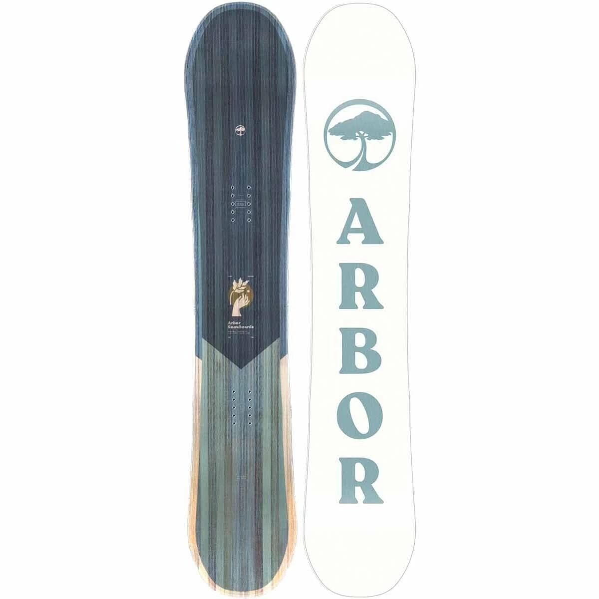 Arbor ETHOS Women's Snowboard 2023 With Arbor Acacia Bindings 2 Arbor ETHOS Women's Snowboard 2023 With Arbor Acacia Bindings - Image 2