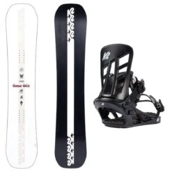 K2 LIME LITE Women's Snowboard 2023 With K2 Bedford Bindings