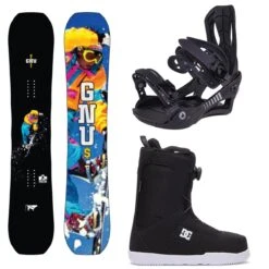 GNU Money Complete Snowboard Package